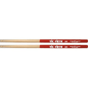 Vic Firth 5AVG Drumsticks American Classic Wood Tip Hickory with Vic Grip-Music World Academy