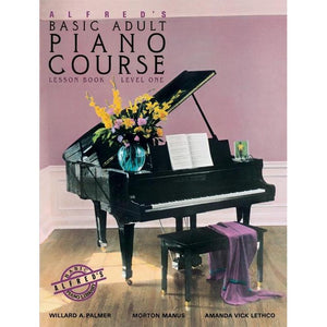 Alfred 2236 Basic Adult Piano Course Lesson Book-Level 1-Music World Academy