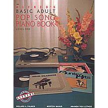 Alfred AP4889 Basic Adult Pop Song Piano Book-Level 1-Music World Academy