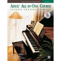 Alfred Adult All-in-One Basic Piano Course Level 3 with CD-Music World Academy