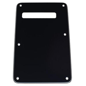 All Parts PG-0557-033 Slotted Tremolo Spring Cover Backplate 3-ply-Black/White/Black-Music World Academy