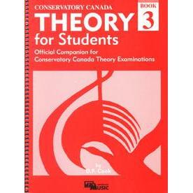 Conservatory Canada 139065 Theory For Students Piano Book 3-Music World Academy