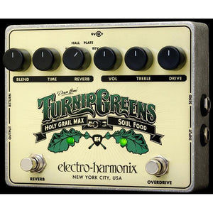 Electro-Harmonix TURNIP GREENS Multi-Effect Guitar Pedal-Music World Academy