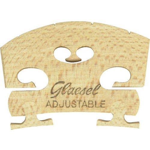 Glaesel GL33523M Adjustable 3/4 Violin Bridge-Medium-Music World Academy