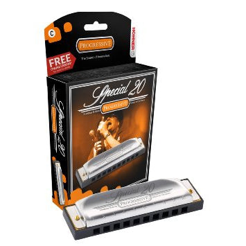 Hohner 560PBX-A Harmonica Special 20 Key of A-Music World Academy