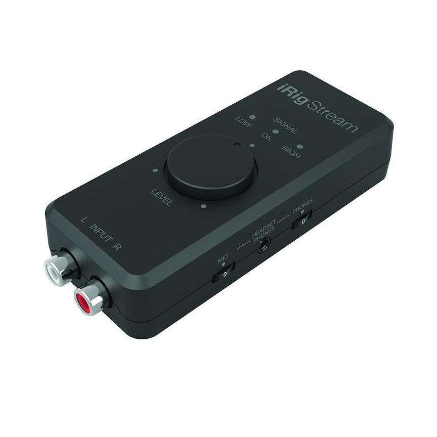 iRig Stream Stereo Audio Interface with Headphones