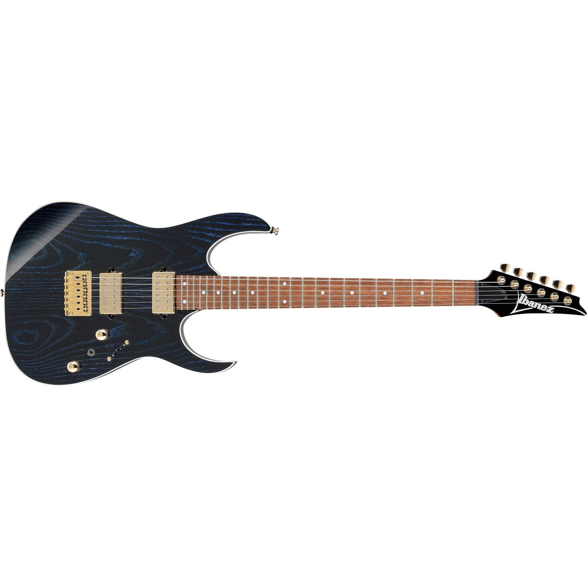 Ibanez RG421HPAH-BWB RG Series Electric Guitar-Blue Wave Black