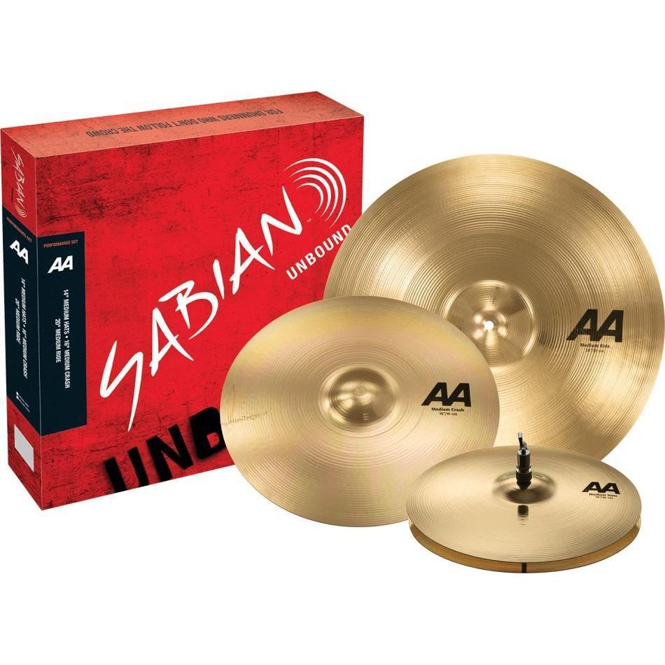 Sabian 25005 AA Performance Cymbal Set with 14