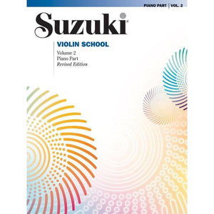 Suzuki 30098 Violin School Piano Accompaniment Volume 2-Music World Academy