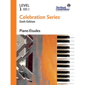 The Royal Conservatory Celebration Series Piano Etudes Level 1 Sixth Edition with Online Recordings-Music World Academy