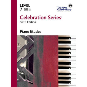 The Royal Conservatory Celebration Series Piano Etudes Level 7 Sixth Edition with Online Recordings-Music World Academy