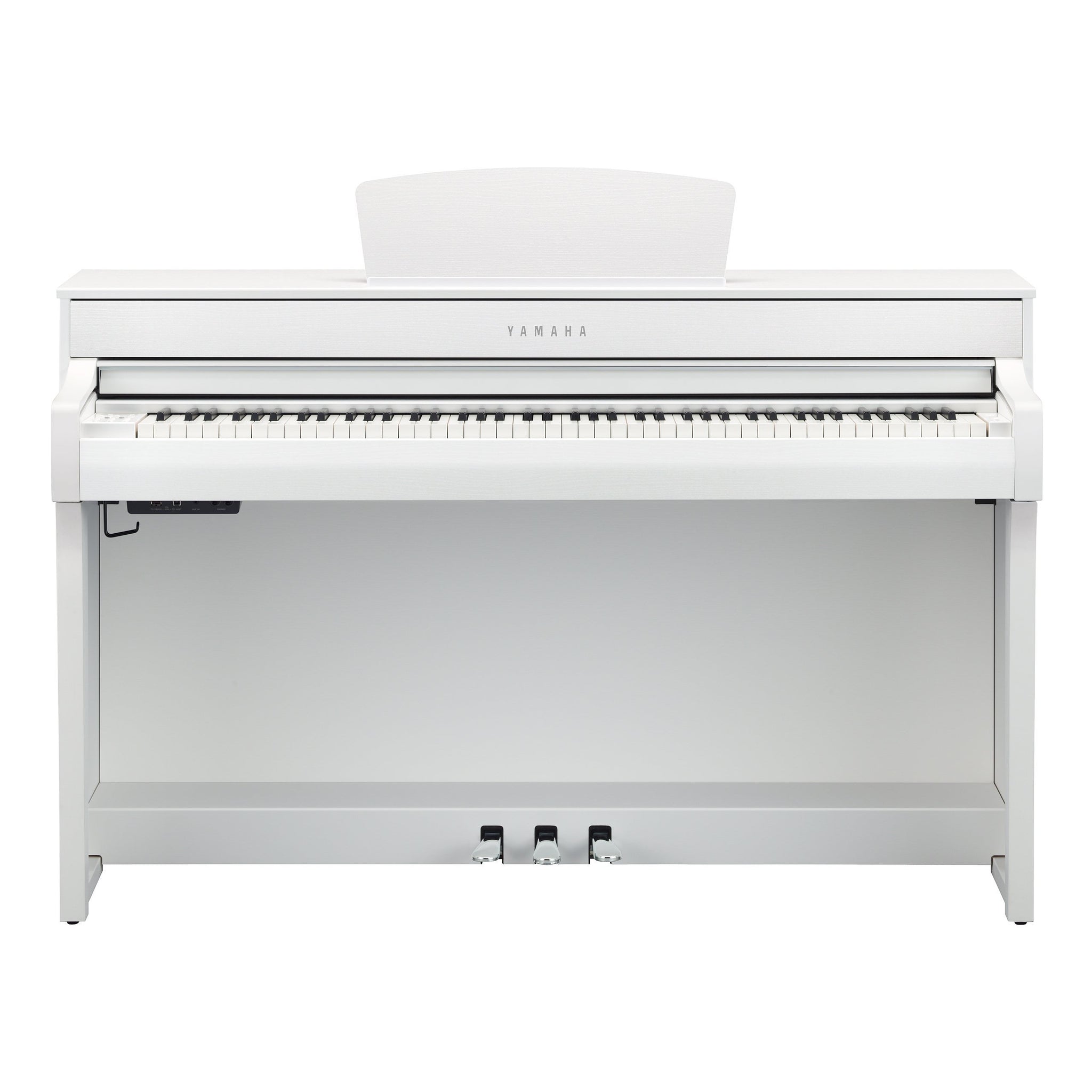 Yamaha Clavinova CLP-735WH Digital Piano-White with Bench-Music World Academy