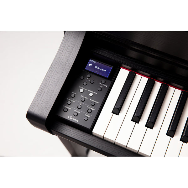Yamaha Clavinova CLP-745B Digital Piano-Black Walnut with Bench-Music World Academy