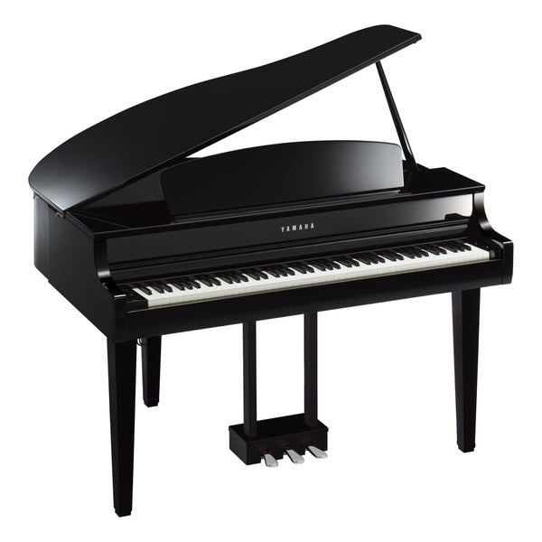 Yamaha Clavinova CLP-765GP-PE Grand Design Digital Piano-Polished Ebony with Bench-Music World Academy