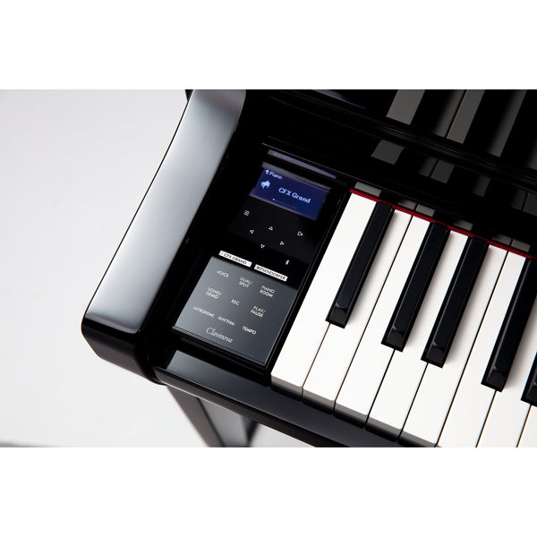 Yamaha Clavinova CLP-775PE Digital Piano-Polished Ebony with Bench-Music World Academy