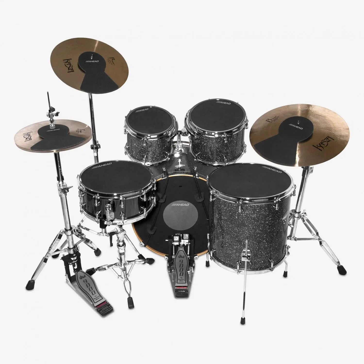 Ahead ADS-STD Standard Drum Silencer Pack-Music World Academy