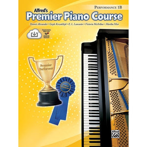 Alfred 22172 Premier Piano Course Performance Book 1B-Music World Academy