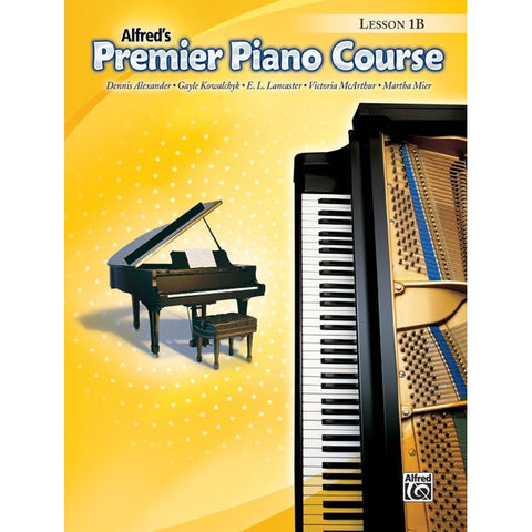 Alfred 22358 Premier Piano Course Lesson Book 1B-Music World Academy