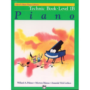 Alfred 2464 Basic Piano Library Technic Book Level 1B-Music World Academy