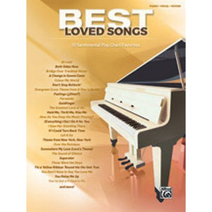 Alfred 44680 Best Loved Songs 51 Sentimental Pop Chart Favorites-Music World Academy