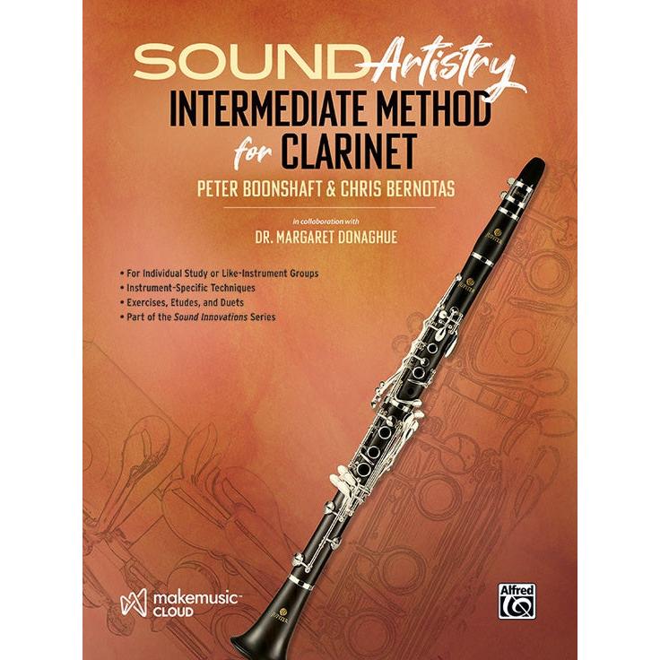 Alfred 50755 Sound Artistry Intermediate Method for Clarinet-Music World Academy