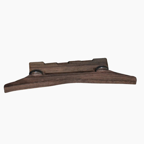 All Parts MB-0508-0R0 Adjustable Mandolin Bridge with Compensated Top-Rosewood-Music World Academy