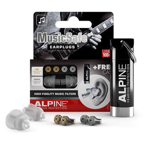 Alpine MUSICSAFE High Fidelity Earplugs-Music World Academy