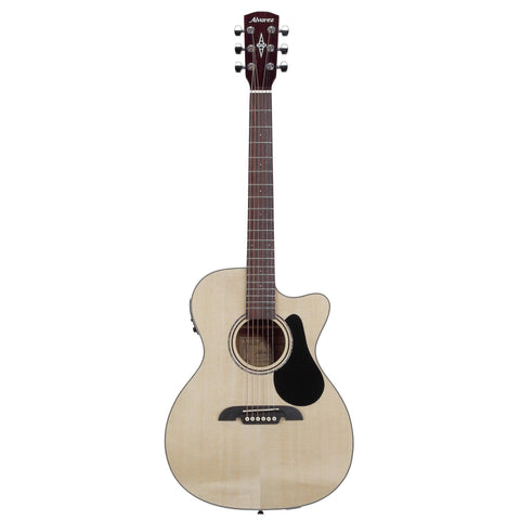 Alvarez RF26CE Regent Folk Acoustic/Electric Guitar with Gig Bag-Natural Gloss-Music World Academy