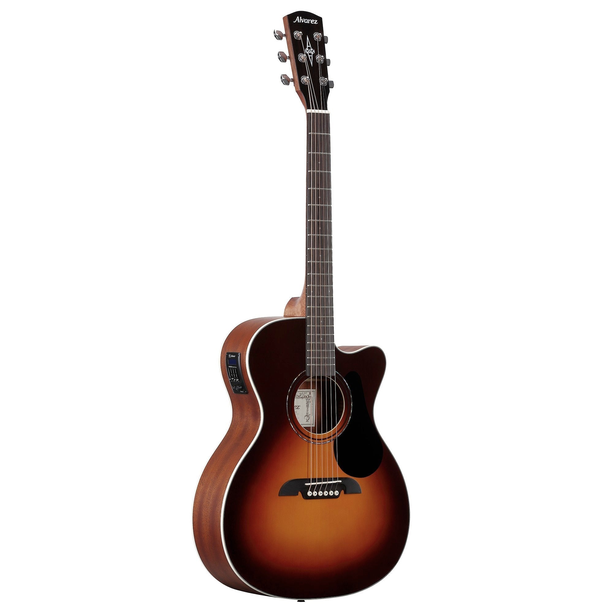 Alvarez RF26CE-SB Regent Folk Acoustic/Electric Guitar with Gig Bag-Sunburst-Music World Academy