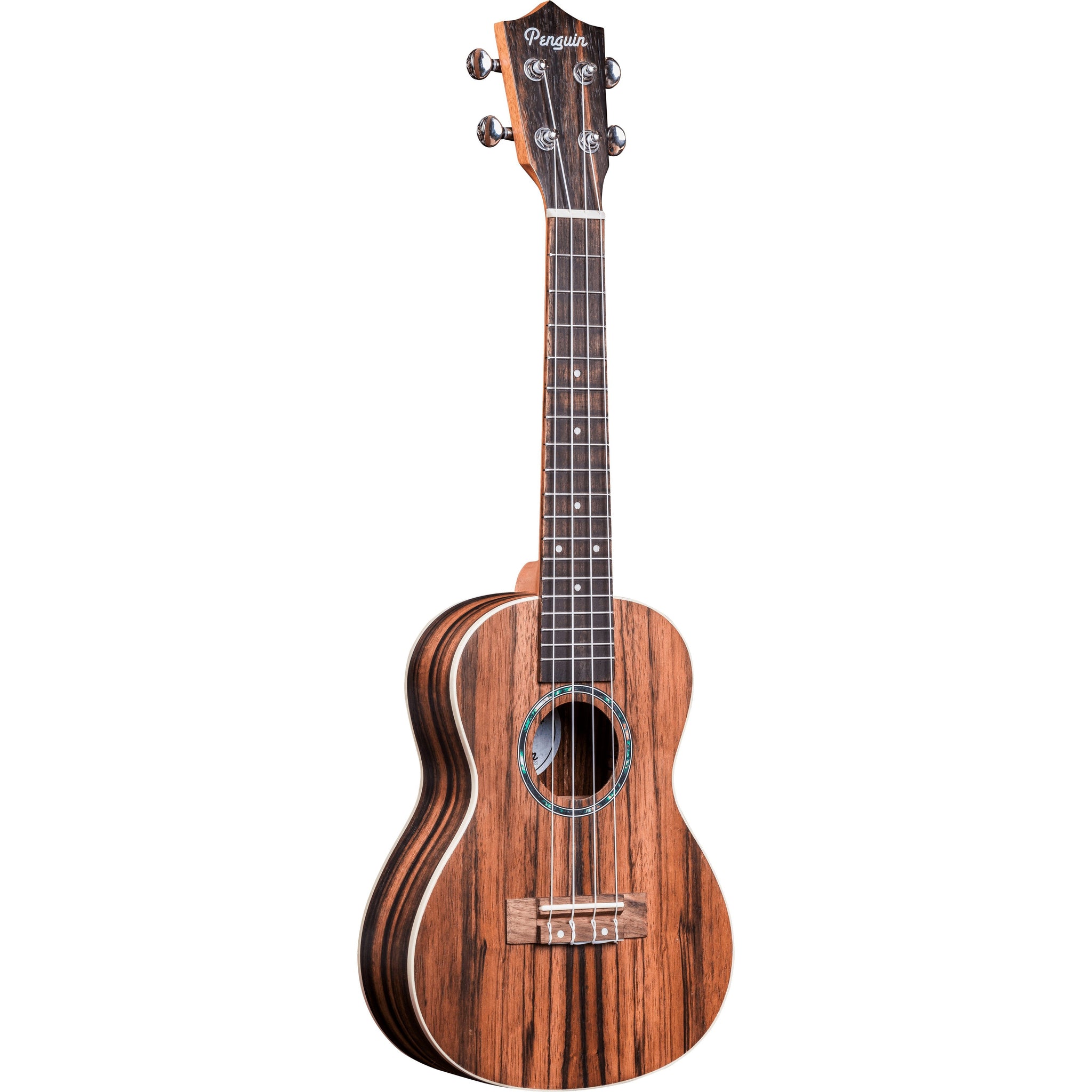 Amahi PGUK990C Penguin Classic Ebony Concert Ukulele with Gig Bag-Music World Academy