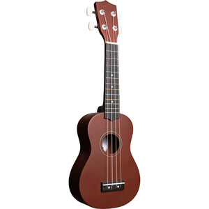 Amahi PNUKBR Tropical Series Soprano Ukulele with Gig Bag-Chocolate Chip Brown-Music World Academy