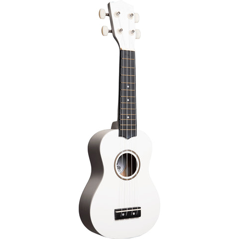 Amahi PNUKWH Tropical Series Soprano Ukulele with Gig Bag-White-Music World Academy