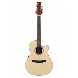 Applause AB2412II-4 Standard 12-String Acoustic/Electric Guitar-Natural (Discontinued)-Music World Academy