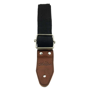 Art & Lutherie 045259 Outlaw Cotton Guitar Strap-Black-Music World Academy