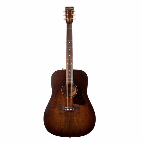 Art & Lutherie Americana Dreadnought Acoustic/Electric Guitar-Bourbon Burst-Music World Academy