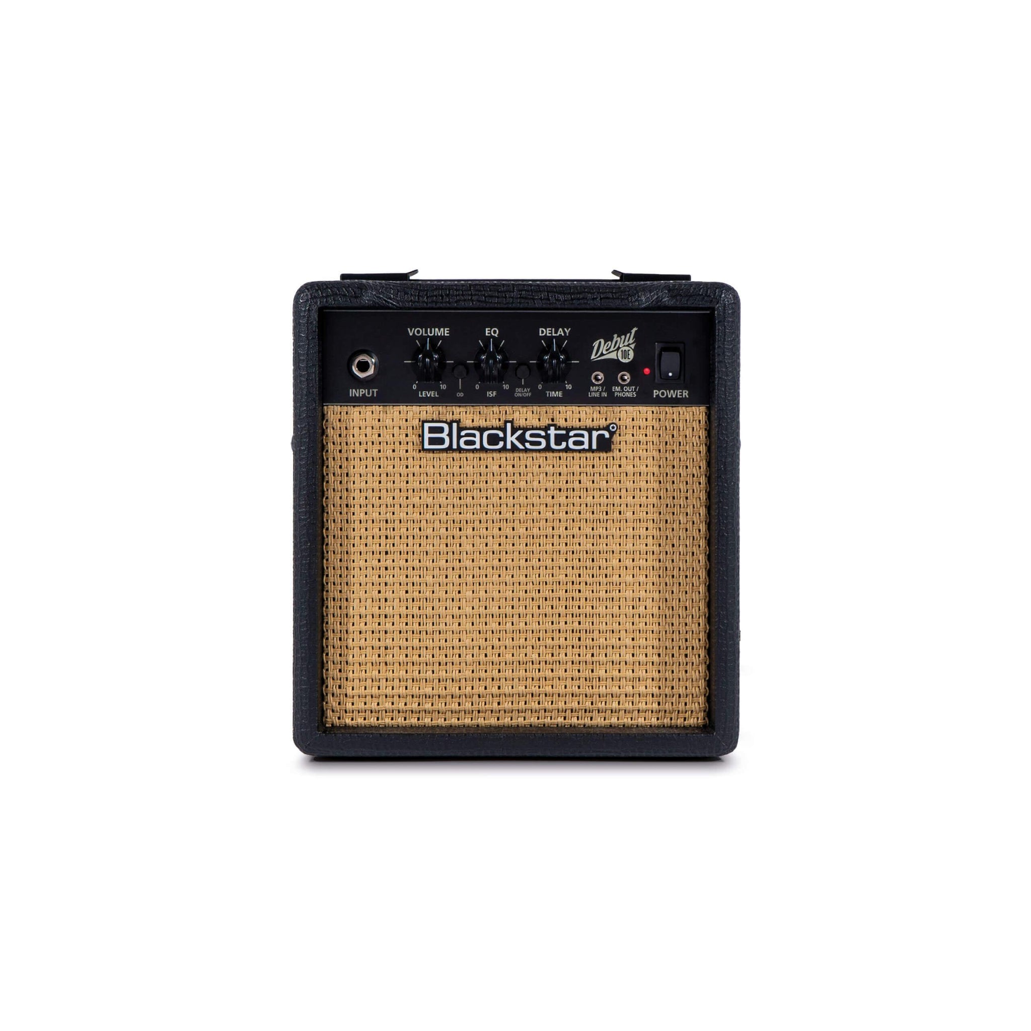 Blackstar DEBUT-10E-BLK Combo Electric Guitar Amp with 2 x 3" Speakers-10 Watts, Black-Music World Academy