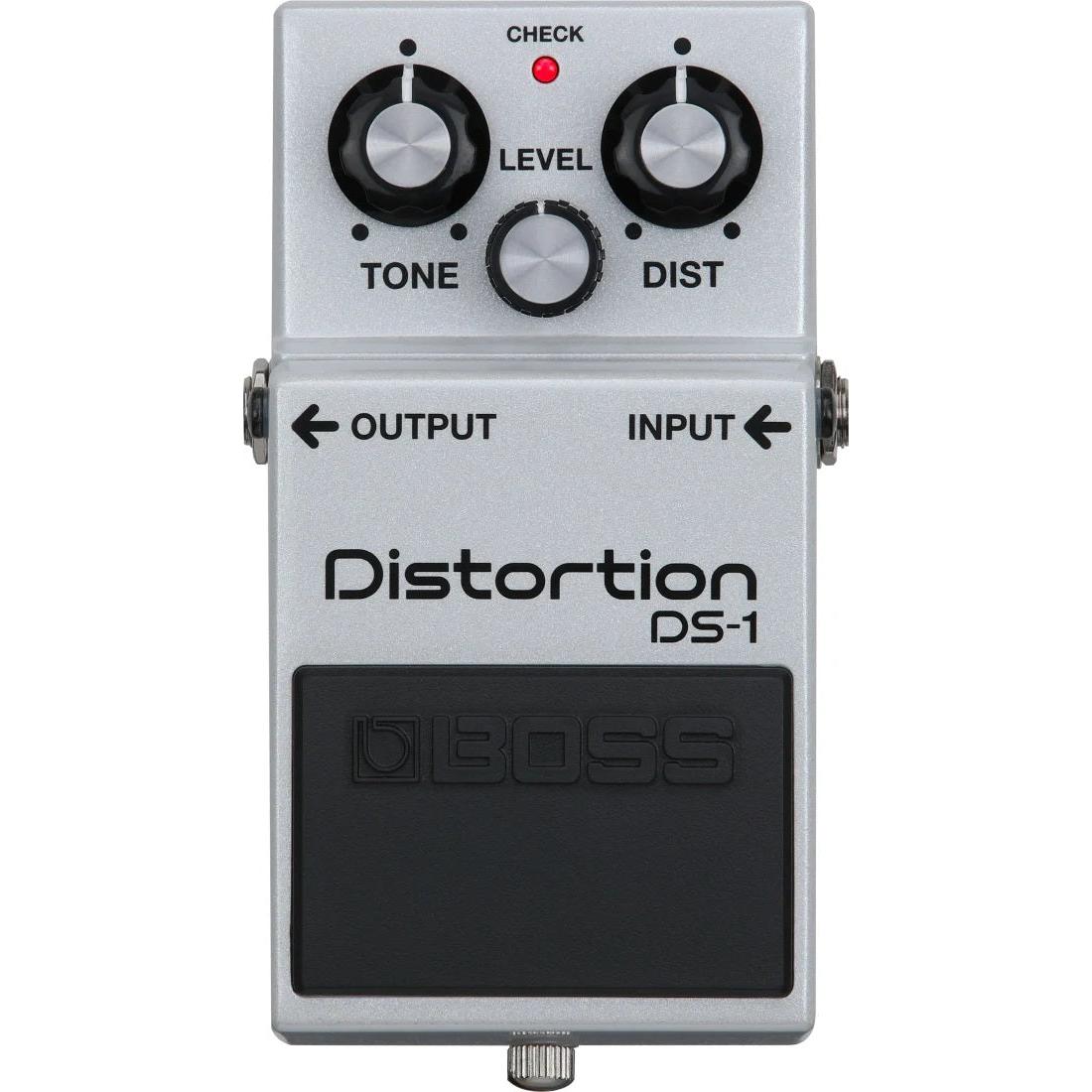 Boss DS-1-WH Limited Edition Distortion Pedal-Pearl White-Music World Academy