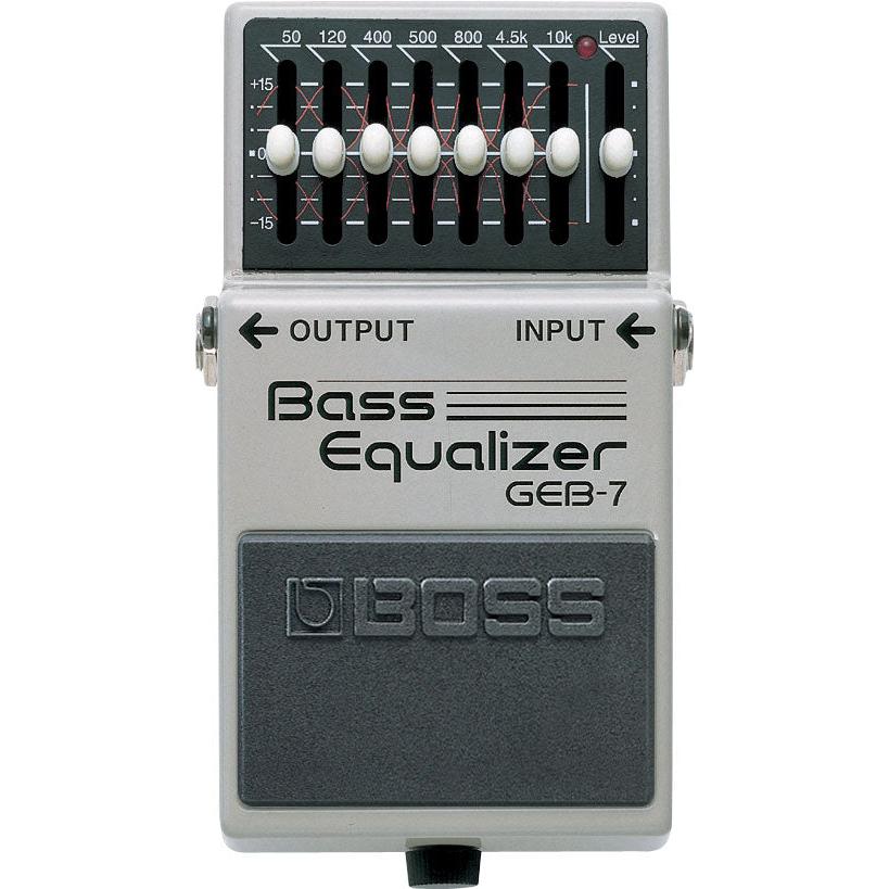 Boss GEB-7 7-Band Graphic Bass Equalizer Pedal-Music World Academy