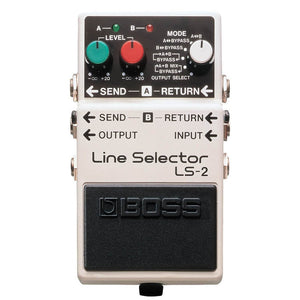 Boss LS-2 Line Selector A/B Box Pedal-Music World Academy
