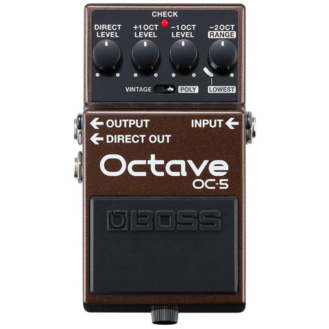 Boss OC-5 Octave Guitar Pedal-Music World Academy