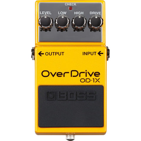 Boss OD-1X Overdrive Pedal-Music World Academy