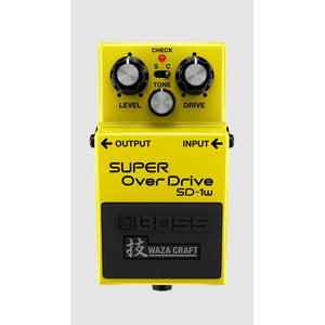 Boss SD-1W Custom Super Overdrive Waza Craft Special Edition Pedal-Music World Academy