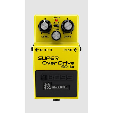 Boss SD-1W Custom Super Overdrive Waza Craft Special Edition Pedal-Music World Academy