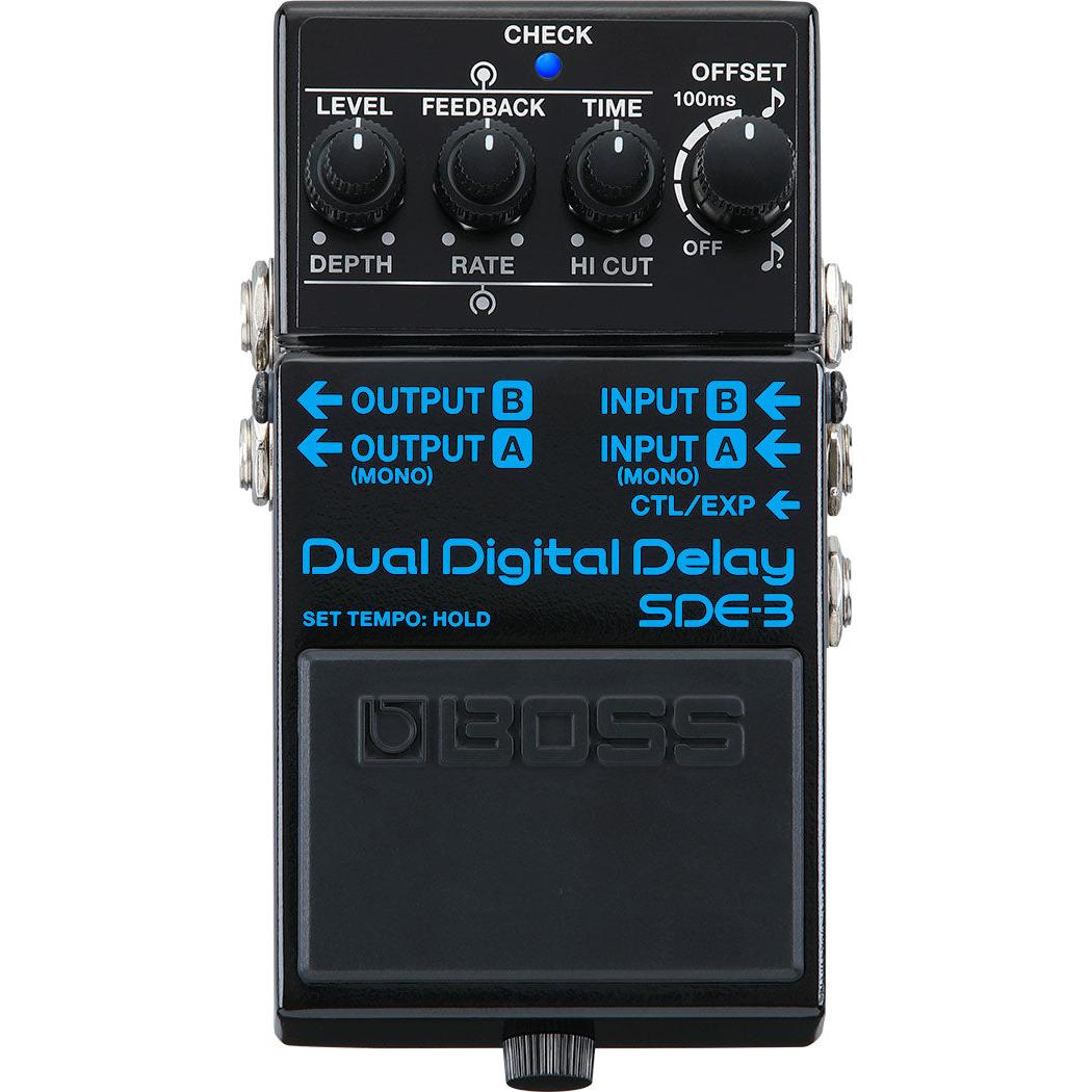 Boss SDE-3 Dual Digital Delay Guitar Pedal-Music World Academy