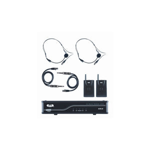 CAD GXLUBBK UHF Dual Body Pack Wireless System (Discontinued)-Music World Academy