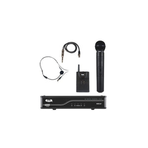CAD GXLUHBL UHF Dual Channel Handheld/Body Pack Wireless System (Discontinued)-Music World Academy
