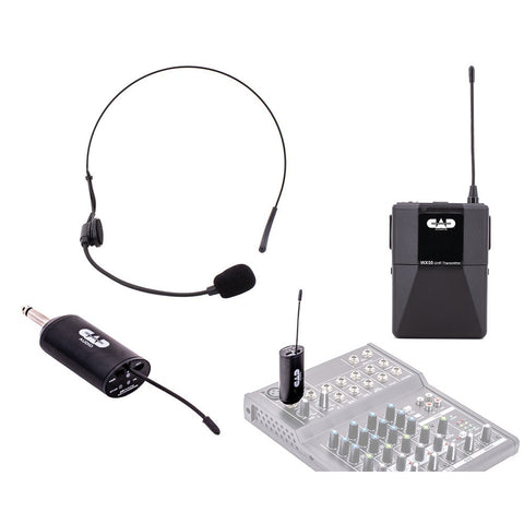 CAD WX55 Digital Handset Wireless Microphone System-Music World Academy