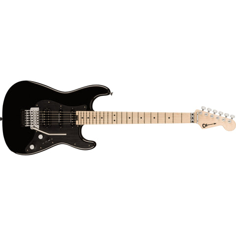 Charvel Pro-Mod So-Cal Style 1 HSS FR Electric Guitar-Gloss Black-Music World Academy