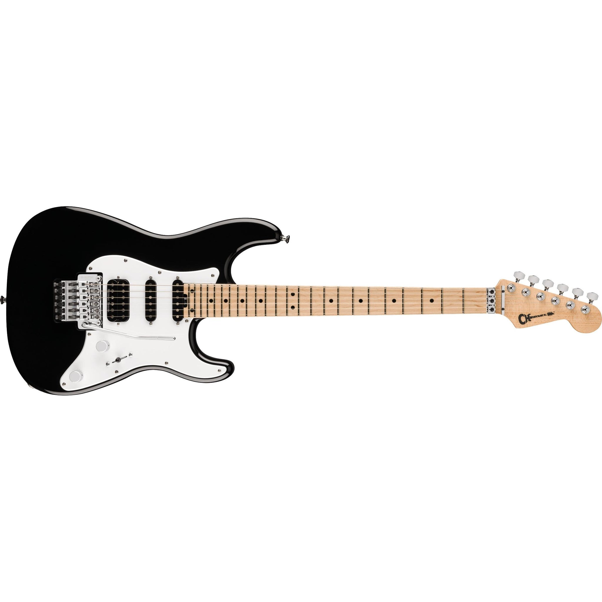 Charvel So-Cal Style 1 HSS FR Electric Guitar with Gig Bag-Gloss Black-Music World Academy