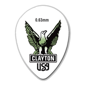 Clayton CST63/12 Acetal Polymer Guitar Picks 12-Pack 0.63mm-Music World Academy